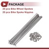 Partuto 20 Set 13G Bicycle Spokes 160mm Bike Wheel Spokes