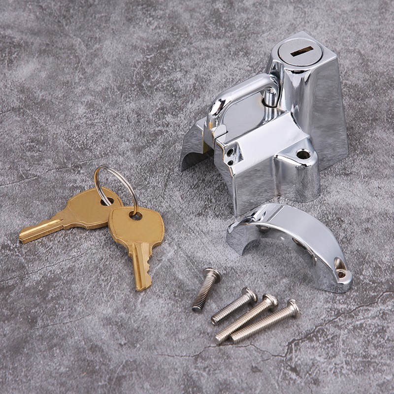 Universal Stainless Steel Motorcycle Motorbike Bike Helmet Lock Hanging Hook