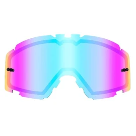 O'NEAL Motocross Goggles Replacement Parts Motorcycle Enduro Lens for Maximum Light Transmission 100% UV Protection Guaranteed Anti-Fog Vision B-30 Goggle Spare Lens Radium Blue One Size
