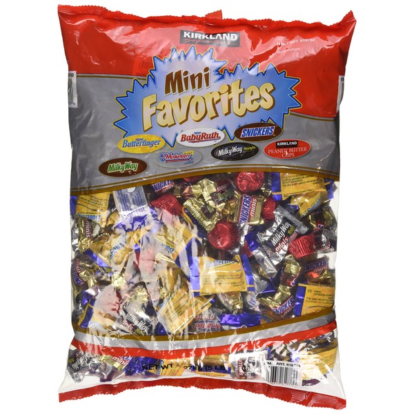 Chocolate Mini Favorites Candies 5 lb Bag