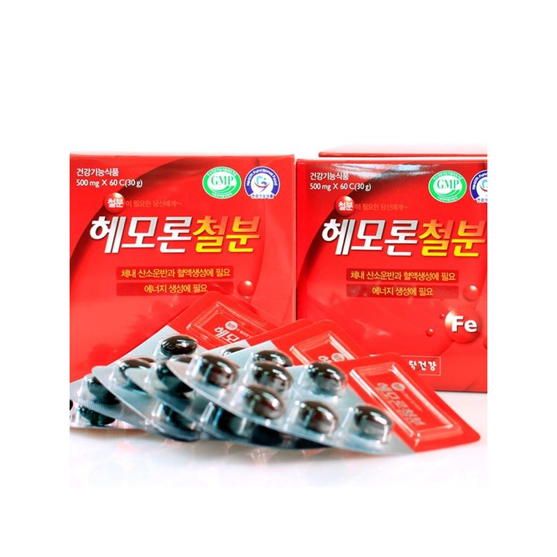 종근당건강(주) 헤모론철분 철분제 엽산 임산부영양제 철분약 Jongkundang Health Co., Ltd.