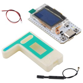 DIYmalls 868MHz LoRa V3 LoRa32 ESP32 OLED Board + 868 MHz LoRa Antenna + LoRa Case Ensosure Cover for Meshtastic, Not Compatible with Heltec LoRa 32 V2