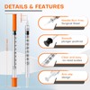U-100 1mL/cc Lab Syringes with Needle 30G 5/16" (8mm) Individually