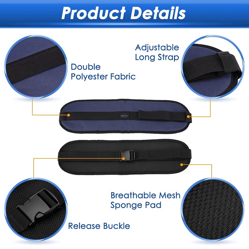 NEPPT Wheelchair Seatbelt Restraints for Dementia Patients Fall Prevention for