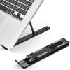 Ergonomic Aluminum Laptop Stand – 7-Level Adjustable Riser for Desk,