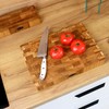 B4K Oak Chopping Board Stand - Sturdy Chopping Board Holder