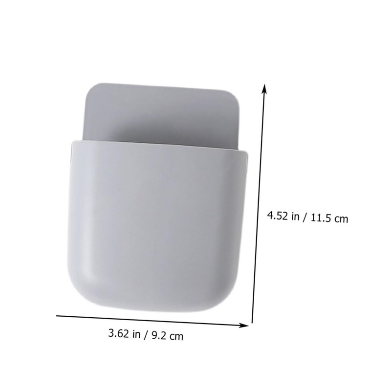 STOBOK Remote-control Holder Storage Container Wall-mounted Boxes for Tv Remote
