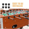 KICHOUSE 16pcs Soccer Table Tip Plugs for Foosball End Caps