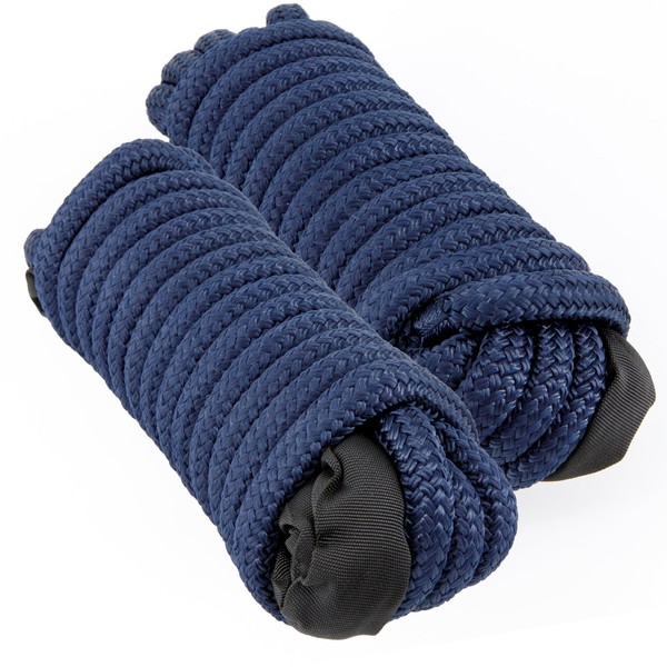 Sailors Locker 5/8" inch x 25' Foot Double-Braided Nylon Dock