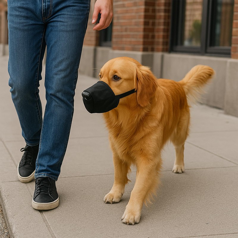 Muzzle for Medium Dogs, Dog Muzzle, Soft Muzzles for Dogs