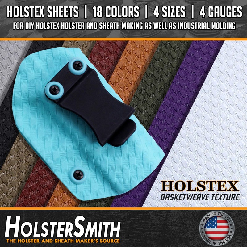 HOLSTEX Thermoform Sheet - (Basketweave Texture) - (.080 Thickness) -