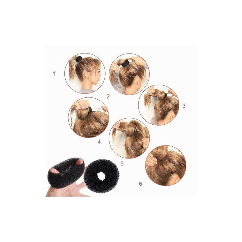 25 Piezas Kit de Herramientas para peinar el cabello,kit de