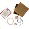 Rose Quartz Set - includes Rose Quartz Necklace - Rose