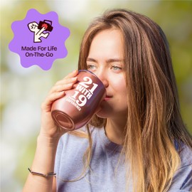 40th Birthday Gifts Women Unique 12 Ounce 21 with 19 Years Experience Gift Wine Glass 40 Year Old Birthday Gift for Women Decorations 40th Birthday Gifts Ideas Over The Hill