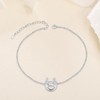 925 Sterling Silver Horseshoe Anklets for Women Horse Jewelry Ankle