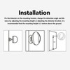 Wireless Curtain Motion Detector Wide Coverage Smart Curtain PIR Sensor