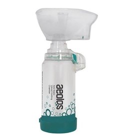 Aeolos Valved Holding Chamber Adult 6+ Years (Mask + Mouthpiece), 1pc