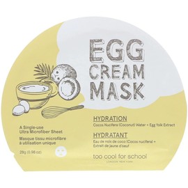 Too Cool For School Egg Cream Mask Hydration, 1 Count