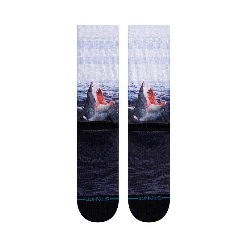 Stance Crew Landlord Socks (Medium, Blue)
