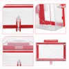 OUNONA Emergency Stop Button Cover Lockout Transparent Push Button Switch