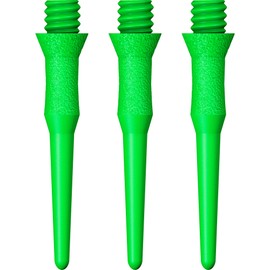 Mission Darts Titan Drift Pro Soft Tip Dart Points | 2ba Plastic Softip, Neon Green, 50 Points (X9167)