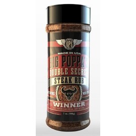 Big Poppa's OW86161-C Double Secret Steak Seasoning, 14 oz. - Quantity 1