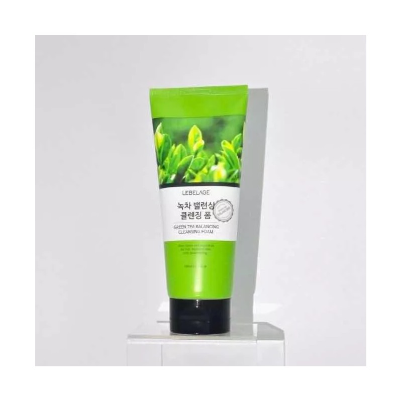 Bidameun Jabon Espuma Limpiadora De Te Verde Para Rostro Y