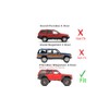 Passenger Right Side Rear Vent Window Vent Glass Compatible with