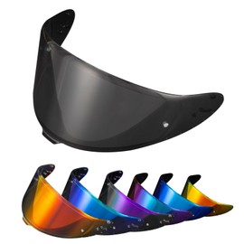 PSLER Helmet Visor for Shoei NXR2 Z8 Tinted Visor for RF-1400 CWR-F2 CWR-F2R X-Fifteen X15 X-SPR Pro Motorbike UV Protection Face Shield Replacement Accessories(Light Black)