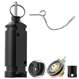 Perimeter Trip Alarm with Trip Wire - 12 Gauge Camping Trip Wire Alarm Device, Black Perimeter Defense Device, Early Warning Security System for Camping and Property Safety