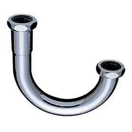 SANEI [Wide U Pipe for Washrooms] For Pipe Diameter 1.5 inches (38 mm) H70-670-38X140