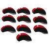 10Pcs/set Leather Golf Club Iron Head Covers Golf Putter Club
