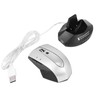 2.4GHz Rechargeable Wireless Optical Gaming Mouse w Charging Dock Stand