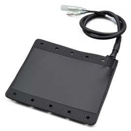 Daytona 31053 Motorcycle Hot Grip, Repair Product, Easy USB Heater Seat Left Side Black