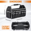 Kowsinde 18 Inch Tool Bag, Electrician Tool Bag, Open Top