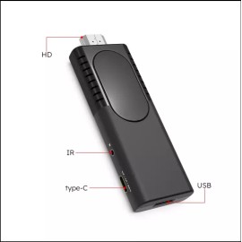 WF Android TV 10 U8 Stick 2GB 16GB Dual-Band Player Bluetooth Voice