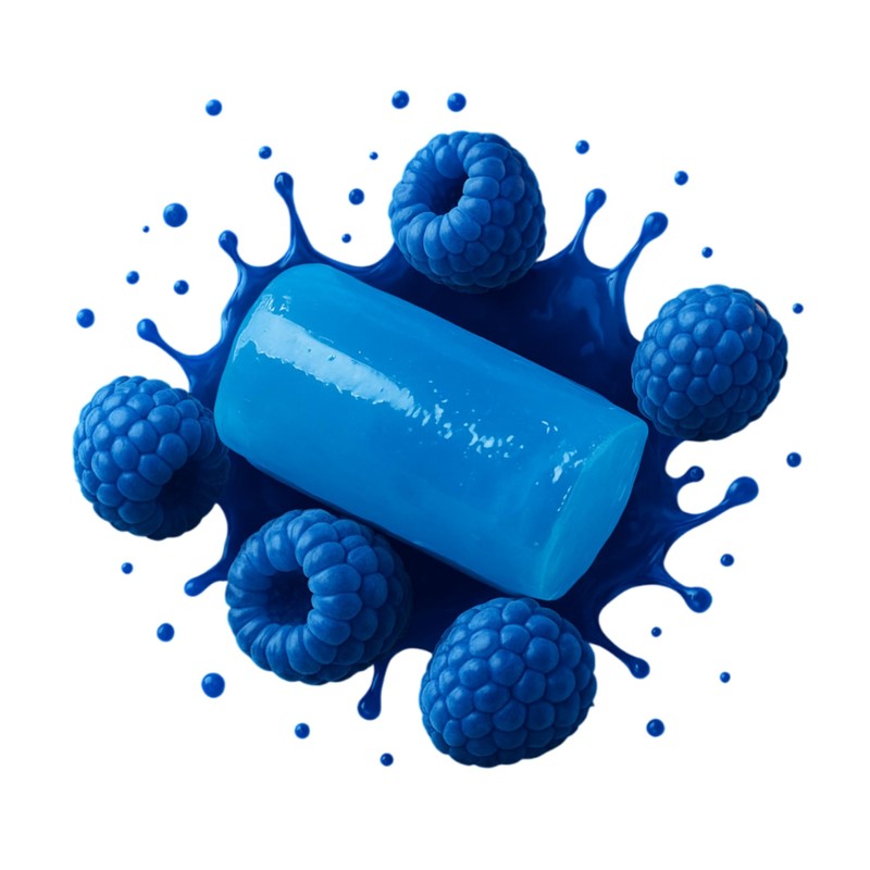 Bulk Blue Raspberry Hard Candy – 1.5lbs – Repackaged by
