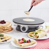 Andrew James Crepe Maker Accessories | Ladle, Oil Brush, Batter