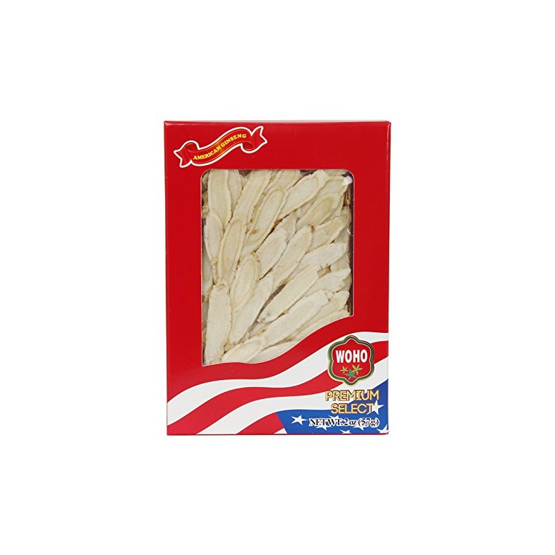 Woho #126.2 American Ginseng Slice Medium 2oz Box