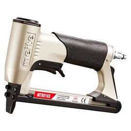 meite Upholstery Stapler with Safety Trigger, for 21Gauge 1/2-Inch Crown Staples, Heavy-Duty Pneumatic Staple Gun for Woodworking, Professional and DIY Projects (Model MT8016S)