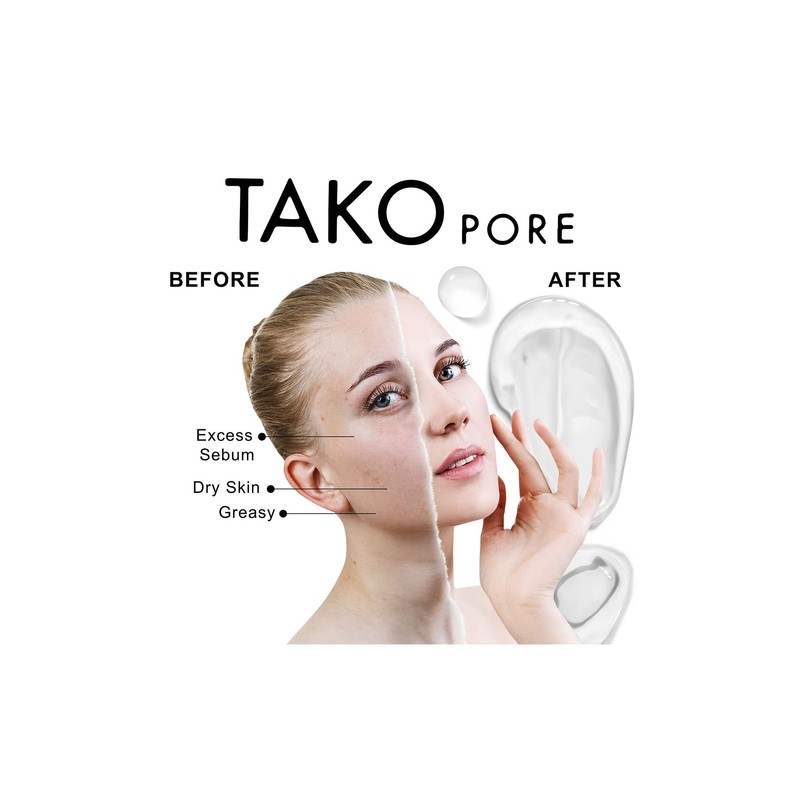 TONYMOLY Tako Pore Sebum Control Gel Cream, Deep Cleansing Pore