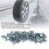 100PCS Non Slip Tire Studs Replacement Universal Wheel Metal Studs
