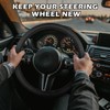 atnayo Leather Steering Wheel Cover, Anti Slip Breathable Car Covers