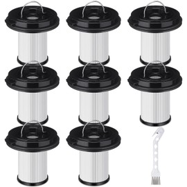 Baquler 8 Pack Replacement Filter Compatible with Cleanview Pet Xr 200w 300w/ Powerlifter Turbo Cordless Stick Vacuum Cleaner 3789, 3789u, 3789x, 3797, 3797v, 3797w, Replace Part#1638010