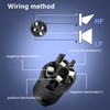 PNGKNYOCN Audio Speaker Plug Kit, Twist Lock NL4FC Speakon Cable