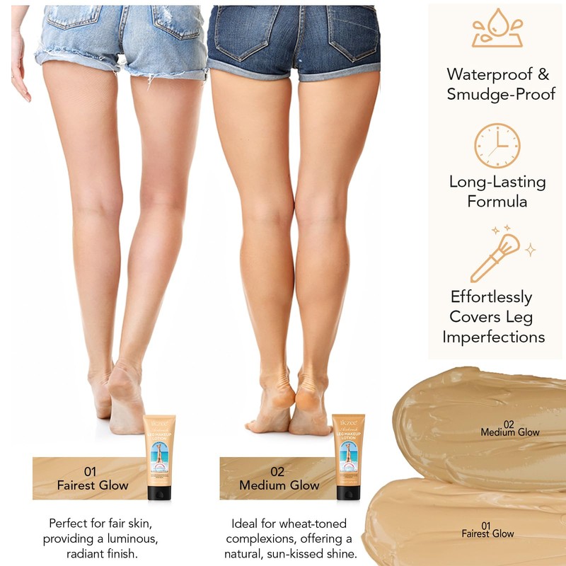 Bein Makeup Concealer, Makelloser Körper Concealer Creme Wasserfeste Beincreme, Beinhaut-Tattoo-Narben-Concealer,
