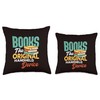 Books The Original Handheld Device Throw Pillow