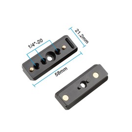 CAMVATE NATO Rail Quick Release 58 mm for SmallHD 700 Monitor Series