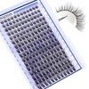 FANXITON Natural Lash Extension Kit D Lash Clusters 288 pcs