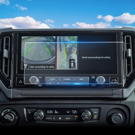 WEIPIN For Glossy Tempered Glass 2025 2026 Nissan Frontier 12.3 Inch Touchscreen Screen Protector - Frontier (S/SV/Pro-X/Pro-4X) Accessories